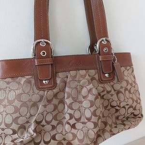 Lightly used coach bag